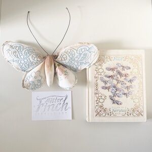 Rare! Mister Finch Textile Moth + 1st ED Book